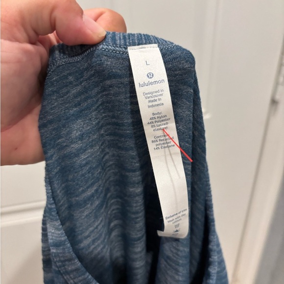 Lululemon Pulse Slub Henley Lightweight Rulu
Heathered Alberta Lake size Large - Picture 5 of 6